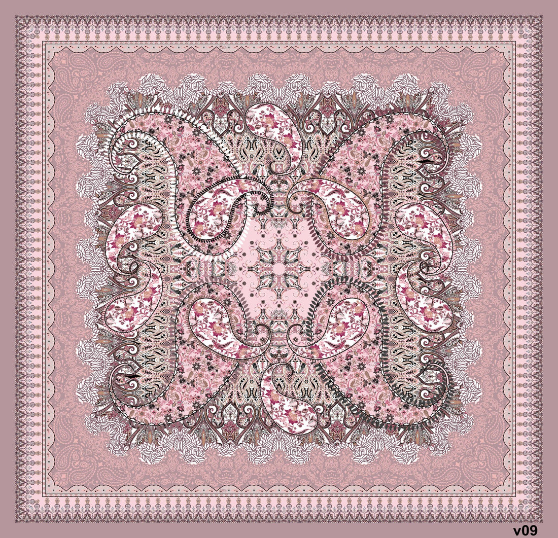 Dijital Soft Eşarp V-5563-08 - detay