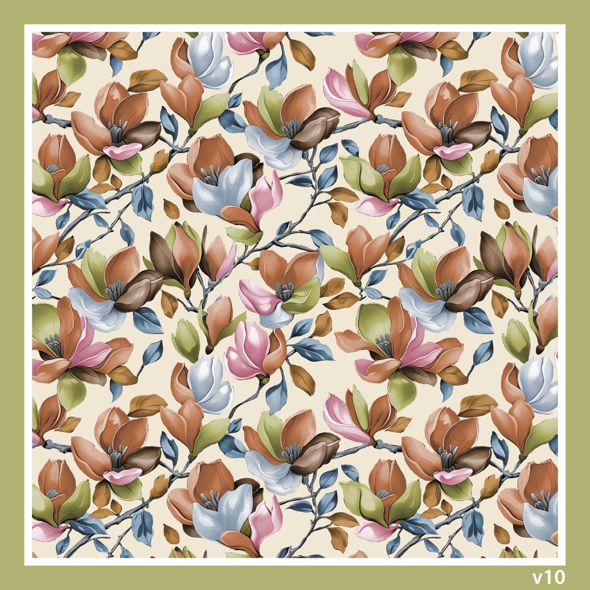 Dijital Soft Eşarp V-5569-08 - detay