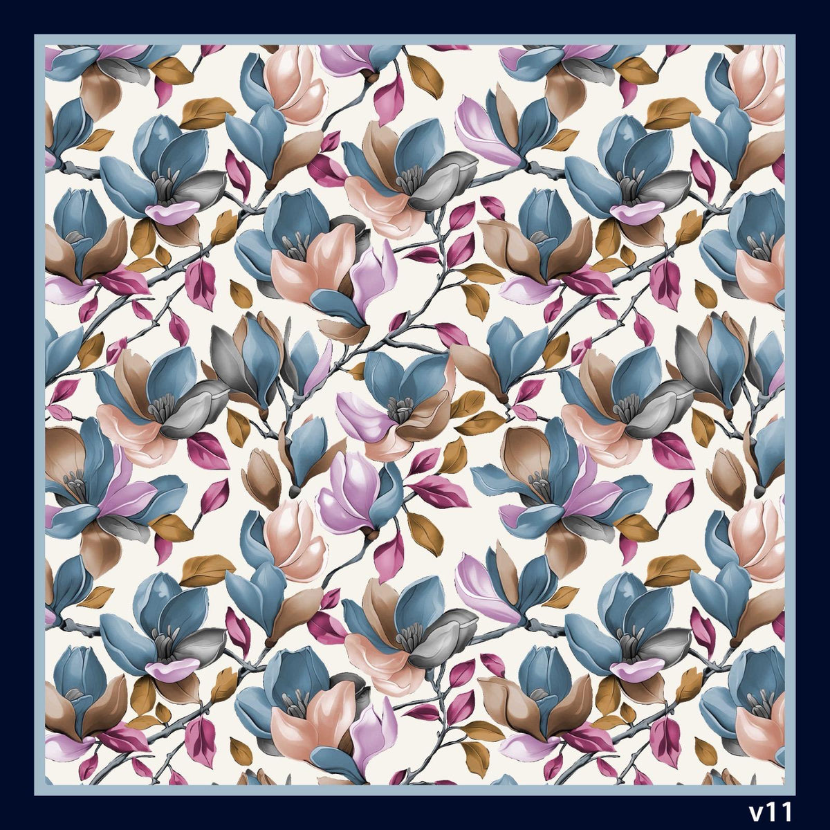 Dijital Soft Eşarp V-5569-09 - Venosa Scarf Eşarp
