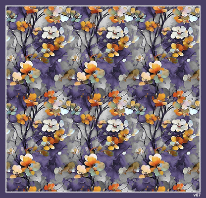 Dijital Soft Eşarp V-5566-09 - Venosa Scarf Eşarp
