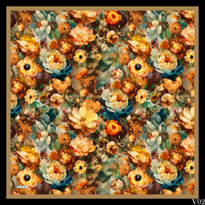 Dijital Soft Eşarp V-5572-09 - Venosa Scarf Eşarp