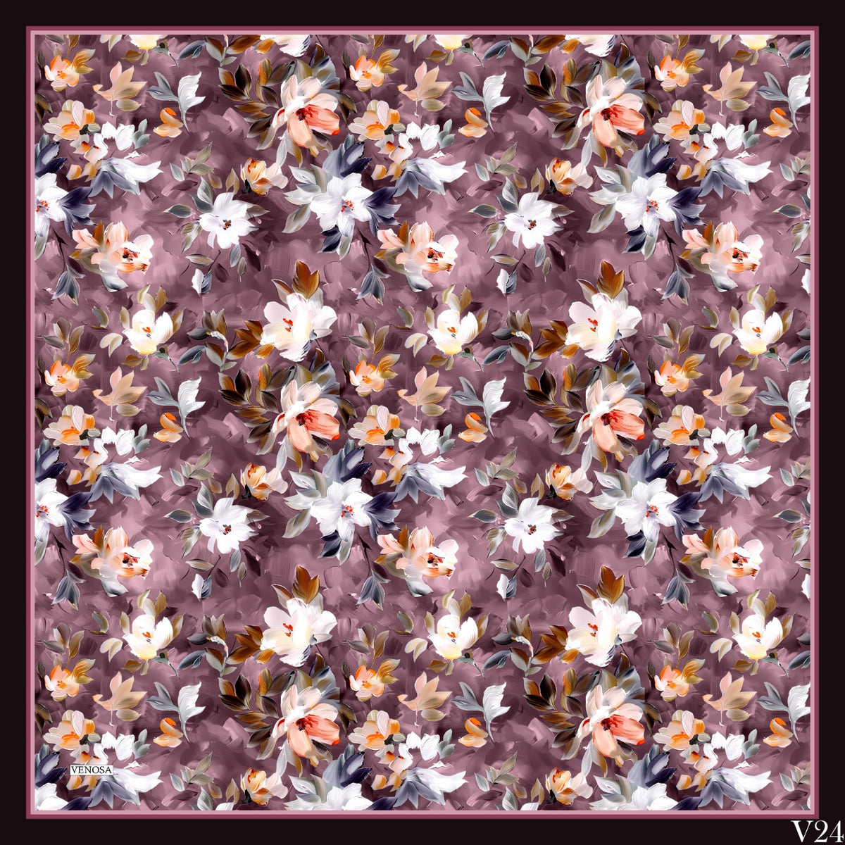 Dijital Soft Eşarp V-5573-09 - Venosa Scarf Eşarp