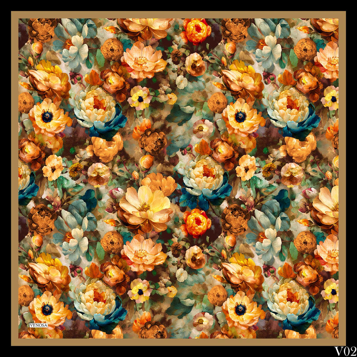 Dijital Soft Eşarp V-5572-09 - detay