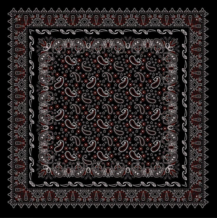 Dijital Soft Eşarp A-2017-11 - Venosa Scarf Eşarp
