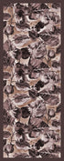 Desenli Kraş Şal B-3048-33 - Venosa Scarf Şal