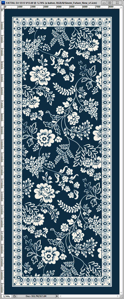 Dijital Soft Şal V-5505-16 - detay