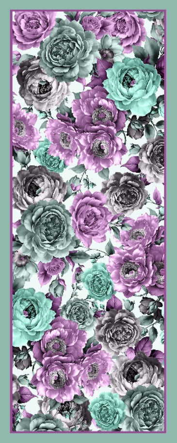 Desenli Kraş Şal B-3013-15 - Venosa Scarf Şal