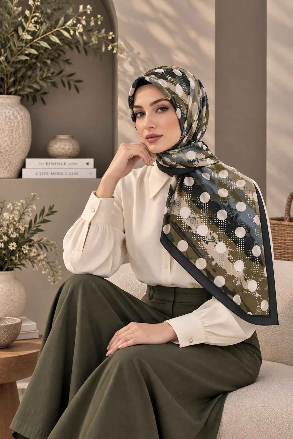 Dijital Soft Eşarp V-7211-10