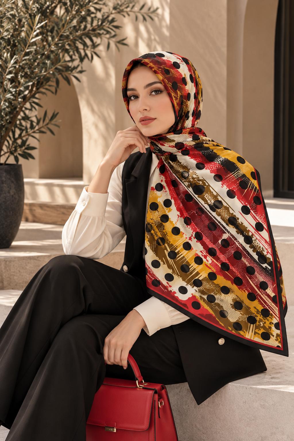 Dijital Soft Eşarp V-7211-12